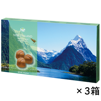 ニュージーランド 土産 ニュージーランド マカデミアナッツチョコレート 3箱セット【245119】【445066】