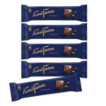 フィンランド 土産 ファッツェル ミルクチョコレート 5本セット 【241244】【441297】