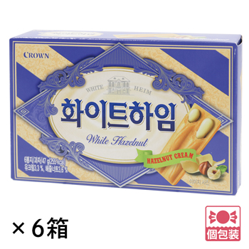 韓国 土産 ホワイトハイム 6箱セット 個包装【448002】
