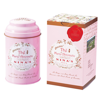 フランス 土産 NINA'S ニナス マリーアントワネット リーフティー缶 1個 【241122】【441192】