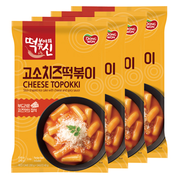 韓国 土産 ドンウォン チーズトッポッキ 4袋セット【248115】