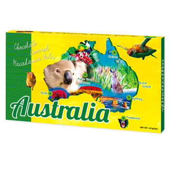 オーストラリア 土産 オーストラリア マカデミアナッツチョコレート 1箱【445062】【445031】