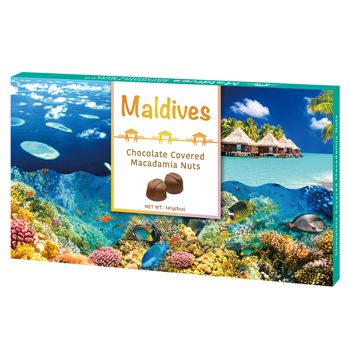 モルディブ 土産 マカデミアナッツ チョコレート 1箱【246157】【903969】