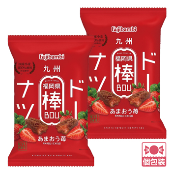 福岡 土産 あまおう苺 ドーナツ棒 2袋セット 24本入り 個包装【J24038】