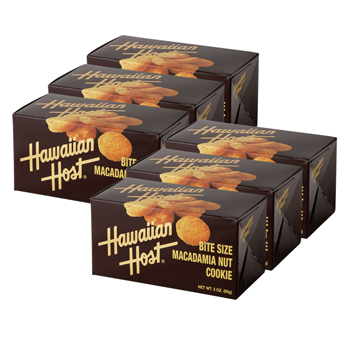 ハワイ お土産 ハワイアンホースト マカデミアナッツクッキー 6箱セット【443061】