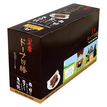 熊本 土産 黒糖 ドーナツ棒 くまモンパッケージ 6箱セット 個包装【J24032】