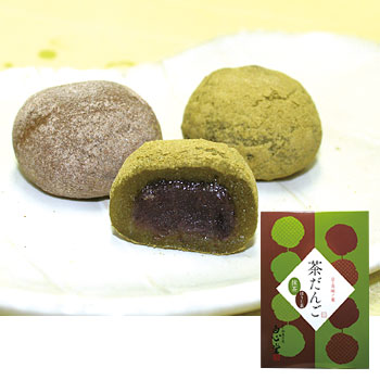 [京都土産] 茶だんご（抹茶・ほうじ茶） 【J93034】