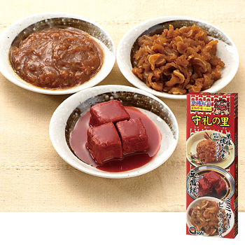 [沖縄土産] 守礼の里（黒豚焼き味噌・豆腐よう・ミミガー 珍味詰め合わせ） 【J95033】