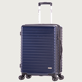 旅行用品 スーツケース モーブス mobus 拡張可能 Mサイズ クリスタルカーボンネイビー 4～5日間 55L [別送][代引不可]【Y60133】