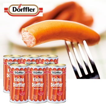 ドイツ ドフラー ジャーマンソーセージ 6缶セット 1110 三洋堂 世界のおみやげショップ