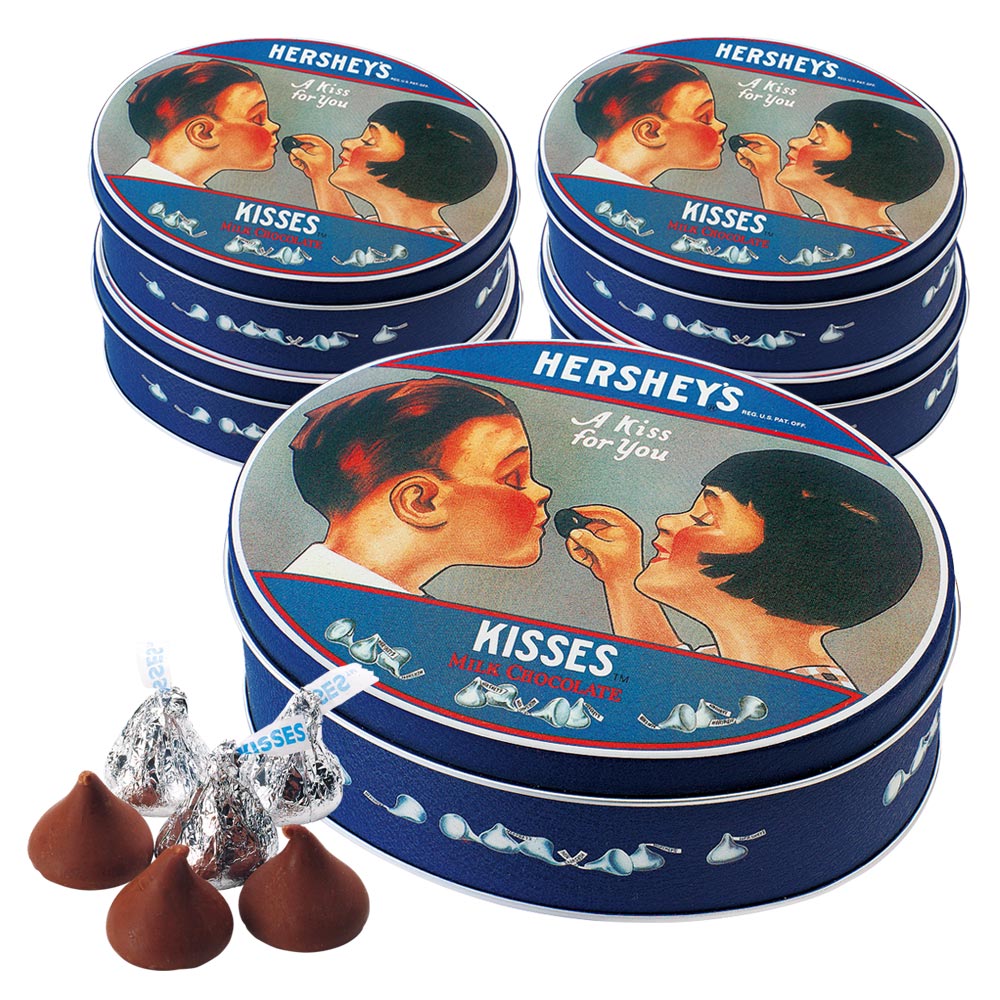 アメリカお土産 | ハーシー HERSHEY'S ノスタルジックキスチョコレート 5缶セット【202018】