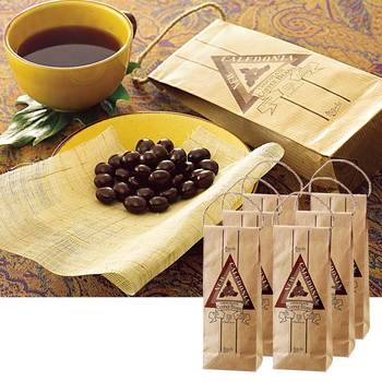 ニューカレドニア | コーヒービーンズチョコレート 6袋セット【204128】