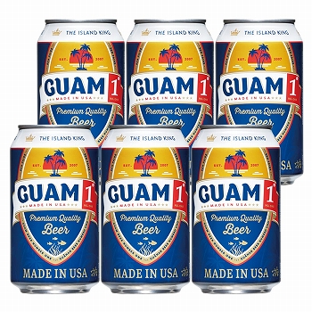 グアム | グアム１（ワン）ビール 6缶セット【L04018】