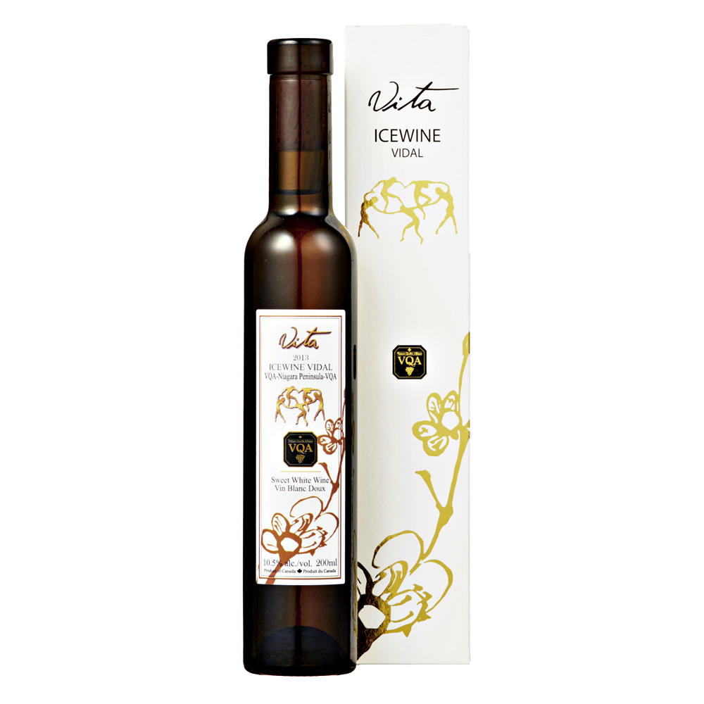 カナダ 土産 ヴィタ ヴィダル アイスワイン 甘口 200ml【L02013 