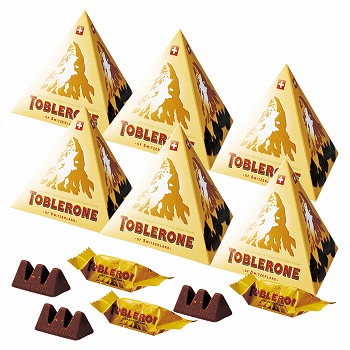 スイス | スイス トブラローネ マッターホルンチョコレート 6箱セット【201217】