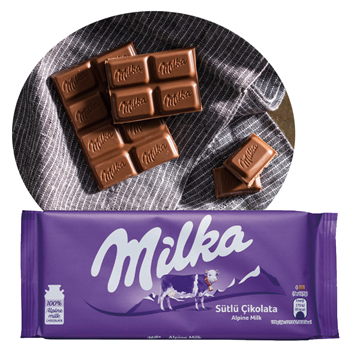 ドイツ 土産 ミルカ アルペンミルク 5枚セット【251290】 | 三洋堂