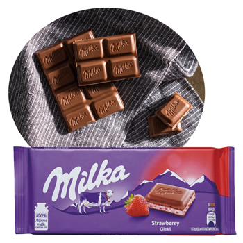 ドイツ 土産 ミルカ ストロベリー 5枚セット【241352】【241160  