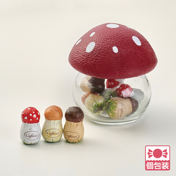 イタリア 土産 カファレル Caffarel きのこポット チョコレート 個包装
