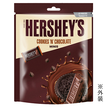 アメリカ 土産 ハーシー （HERSHEY'S） クッキー＆チョコレート ミニズ