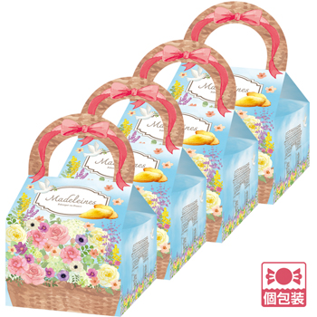 激レア入手困難‼️マドレーヌちゃん 洋書 ４冊セット 専用バッグ入り‼️ フランス 土産 フランス マドレーヌ 4箱セット 個包装 ばらまき