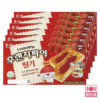 韓国 土産 フレンチパイ 6箱セット 個包装 ばらまき 【258133