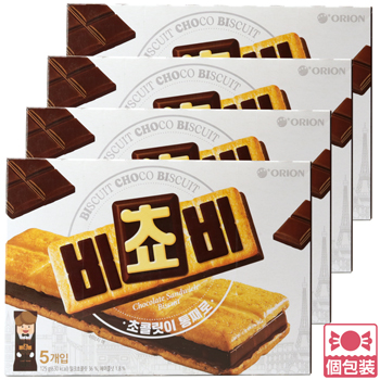 韓国 土産 オリオン (orion) ビチョビ 4箱セット 個包装 ばらまき