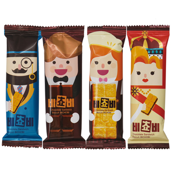 韓国 土産 オリオン (orion) ビチョビ 4箱セット 個包装 ばらまき