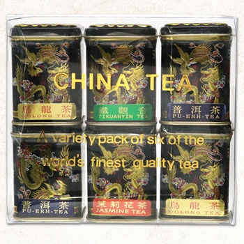 中国 土産 中国茶 ミニ缶セット 6缶セット 【269109】【259108