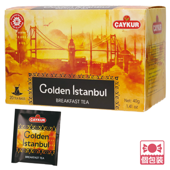 トルコ 土産トルコ紅茶 ゴールデンイスタンブール ティーバッグ