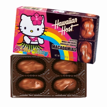 ハワイ | ハワイアンホースト ハローキティ マカデミアナッツチョコレート（Hello Kitty）【105627】