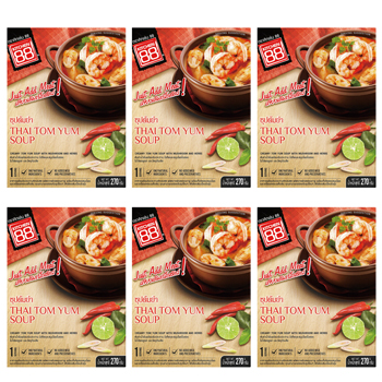トムヤンクン様♡ タイ 土産 キッチン88 (KITCHEN88) トムヤムスープ 6箱セット