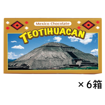 メキシコ 土産 ティオティワカン マカデミアナッツチョコレート 6箱セット【442106】
