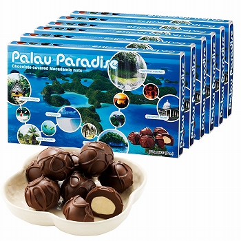 パラオ | パラオ パラダイス マカデミアナッツチョコレート 6箱セット【204117】