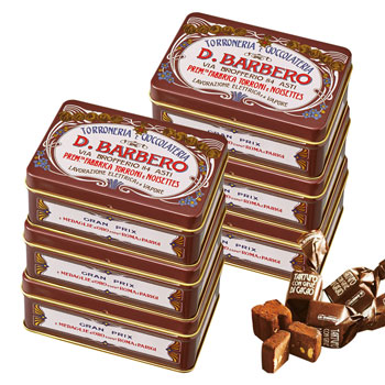 イタリア バルベロ トリュフチョコレート ミニ缶 6缶セット 三洋堂 世界のおみやげショップ