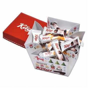 スイス 土産 カーギ チョコウエハース パーティーボックス 個包装【241216】【441278】