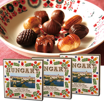ハンガリー | ハンガリー アソートチョコレート 3箱セット【201247】