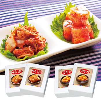 韓国 白菜キムチ カクテキ 4箱セット 別送 代引不可 F 三洋堂 世界のおみやげショップ