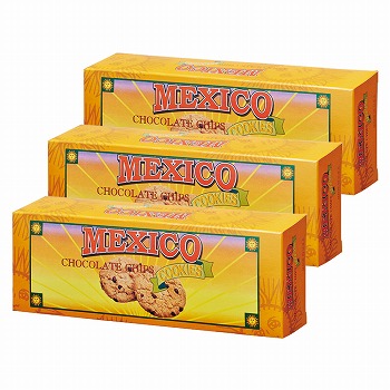 メキシコ | メキシコ チョコチップクッキー 3箱セット【202110】