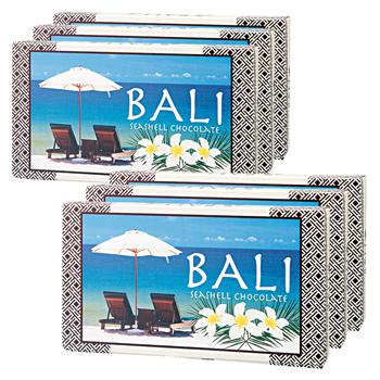 バリ・インドネシア | バリ シーシェルチョコレート 6箱セット【206075】