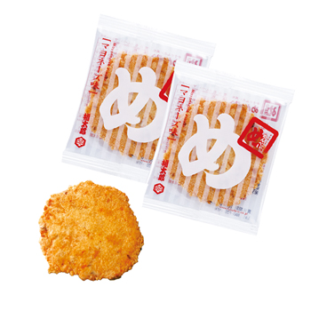 福岡 土産 福太郎 めんべい マヨネーズ味 小 [8袋(16枚)入り] 2箱