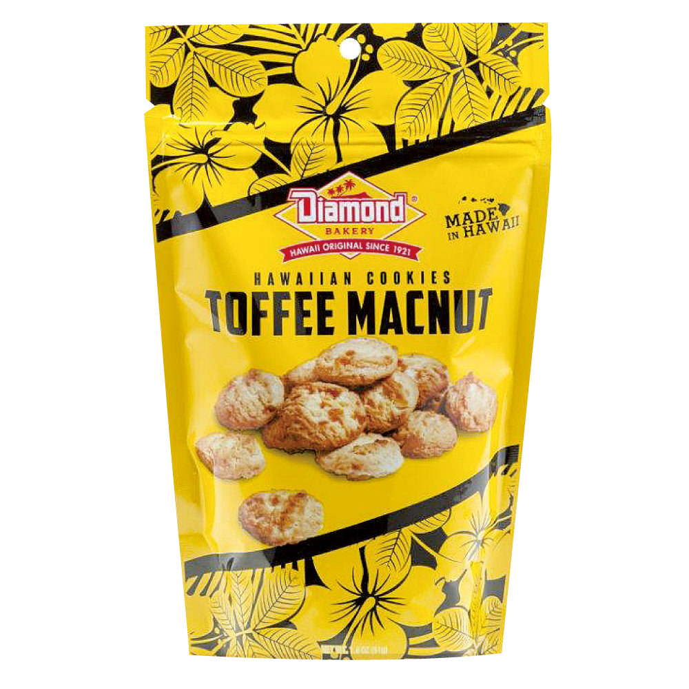 ハワイ ダイアモンドベーカリー ハワイアンクッキー3種セット バタースコッチ キャンディビーズ トフィーマカナッツ 三洋堂 世界のおみやげショップ