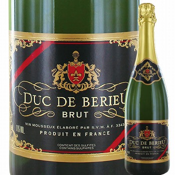 フランス | デュック・ド・ベリュ ブリュット スパークリングワイン（白） 750ml【430176】