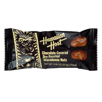 ハワイ | ハワイアンホースト マカデミアナッツチョコレート TIKIバー（2粒）【430204】