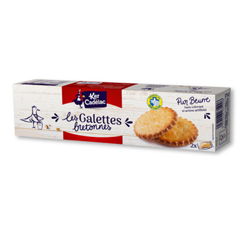 フランス 土産 ケル・キャディラック ガレットクッキー 120ｇ【441190】