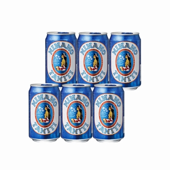 タヒチ ヒナノビール 缶入り 6缶セット 三洋堂 世界のおみやげショップ