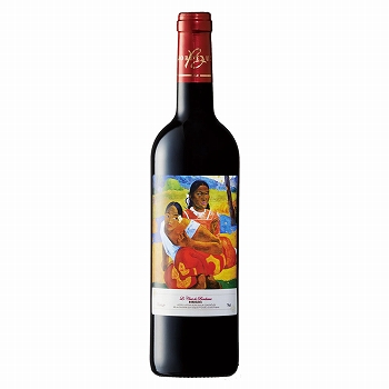タヒチ | ゴーギャンワイン名画ラベル 赤ワイン やや重口 １本【L04027】