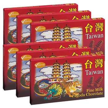 台湾 | 台湾 パゴダチョコレート 6箱 [別送][代引不可]【199100】