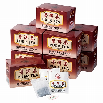中国 | プーアール茶 ティーバッグ 10箱セット [別送][代引不可]【197096】
