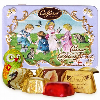 カファレル Caffarel | ケ・テネレッツァ チョコレートアソート5粒 ブランド袋付き【880184】