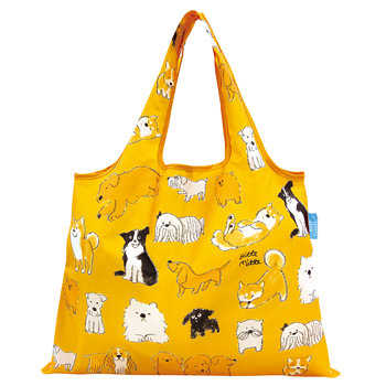 2way エコバッグ 折り畳み ショッピングバッグ うちのこかわいい Designers Japan 0263 三洋堂 世界のおみやげ ショップ